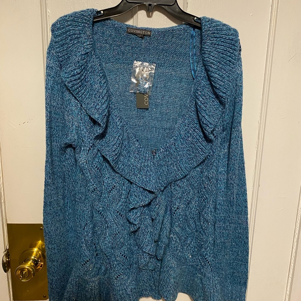 Covington Women's Blue Cardigan